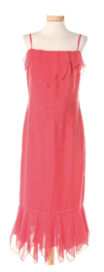 Vestido rosa barbie zombie